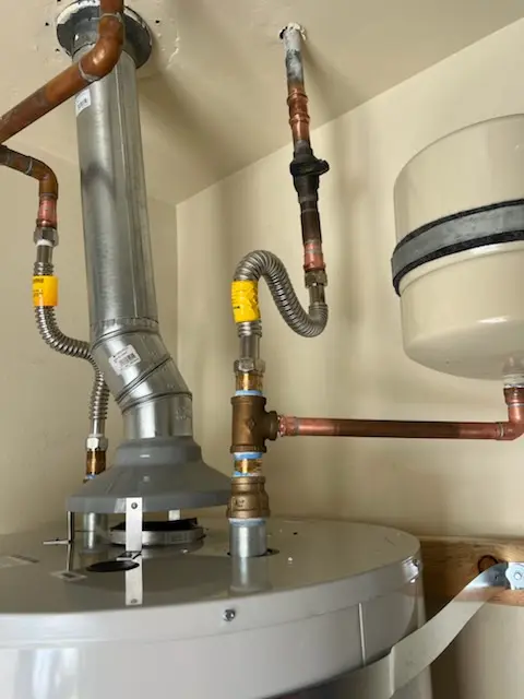 Water heater installation and plumbing repair in Banks